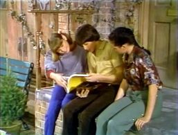 Lydia Zajc, David Collard, and Stacey Arnold in Read All About It! (1979)