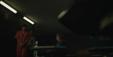 Jason Bateman, Ben Mendelsohn, and Fred Galyean in The Outsider (2020)