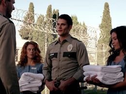 Will Poston, Jo Newman, and Anne Lee Greene in Femme Fatales (2011)