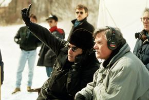 Martin Scorsese and Michael Ballhaus in The Age of Innocence (1993)