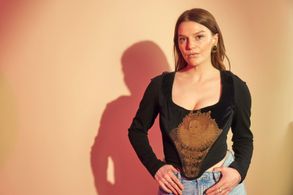 Ally Pankiw at an event for I Used to Be Funny (2023)