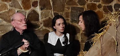 Tara Beavers, Raymond Bolden Jr., and Nikki Hrichak in Yester Years