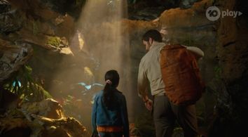 Still of Lucas Linehan and Samara Wheeler in Rock Island Mysteries