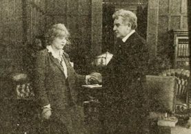 Al W. Filson and Blanche Sweet in For Her Father's Sins (1914)