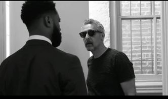 John Turturro and Justin Marcel McManus in Forty Winks (2022)