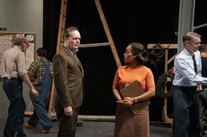 Jefferson Mays and Brittany Bradford in Julia (2022)