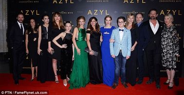 Daniel Brühl, Niki Caro, Johan Heldenbergh, Michael McElhatton, Jessica Chastain, Magdalena Lamparska, Efrat Dor, Diane 