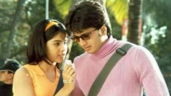 Riteish Deshmukh and Genelia D'Souza in Tujhe Meri Kasam (2003)