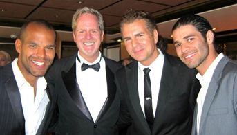 Amaury Nolasco and Juan Pablo Yepez