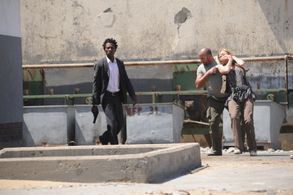 Nina Petri and Ibrahima Sanogo in Leipzig Homicide (2001)