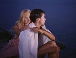 Natalya Bogunova and Nikolay Burlyaev in Malchik i devochka (1966)