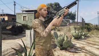 As Cletus in Grand Theft Auto V