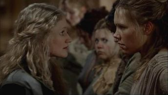Deadwood: Season 2, Episode 12 Boy-the-Earth-Talks-To (22 May 2005) Paula Malcomson and Jennifer Lutheran