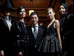 NewNowNext Malan Breton Is Back In Black At New York Fashion Week | NewNowNext