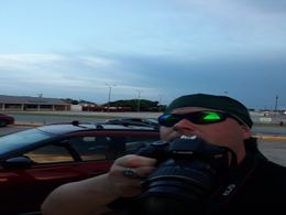 Steven substituting for primary photographer on set of Rescue (2022)