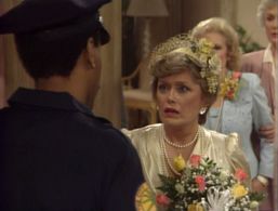 Rue McClanahan and Meshach Taylor in The Golden Girls (1985)