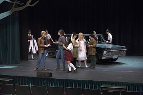 Nina Winkler, Rachel Warkentin, Natalie Sharp, Alyssa Lynch, and Kelli Ogmundson in Supernatural (2005)