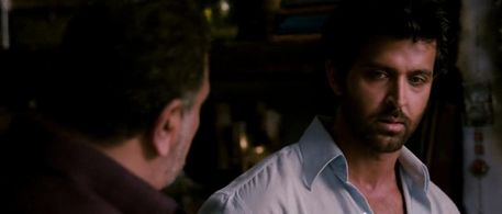 Hrithik Roshan and Rishi Kapoor in Agneepath (2012)