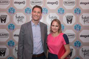 Jon Cohen and Lindsey Weber at an event for Overlord (2018)