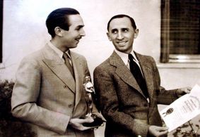 Walt Disney and Roy O. Disney