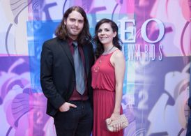 Alex Hauka and Missy Cross for She Who Must Burn at the Leo Awards 2016