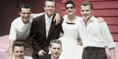 Lee Shook, Ronnie Stinson, Bob Atkinson, and Scotty Bowers in Scotty and the Secret History of Hollywood (2017)