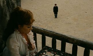 Roger Coggio and Jeanne Moreau in The Immortal Story (1968)