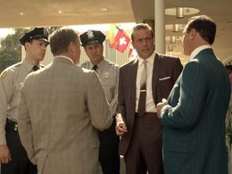 Jeffrey Dean Morgan and Tony Senzamici in Magic City (2012)