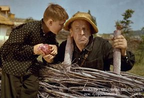Sergey Martinson and Sergey Tikhonov in Skazka o Malchishe-Kibalchishe (1965)