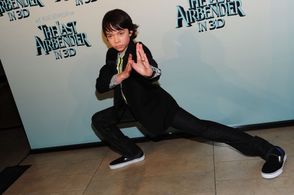 Noah Ringer at an event for The Last Airbender (2010)