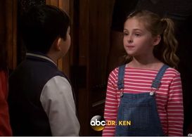 Still of Isabella Kai Rice and Albert Tsai on Dr. Ken