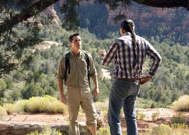 Seth Peterson and Tatanka Means in Sedona (2011)