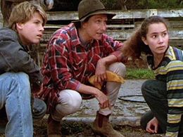 Petra Yared, Lynne McGranger, and Zbych Trofimiuk in Sky Trackers (1994)