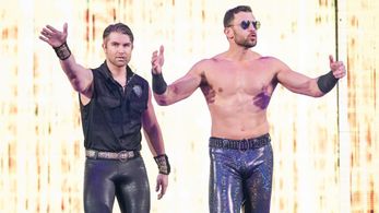 Johnny Curtis and Mattias Clement in WWE Survivor Series (2019)