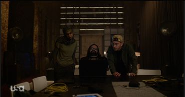Michael Drayer, Azhar Khan, and Sunita Mani in Mr. Robot: eps2.5_h4ndshake.sme (2016)