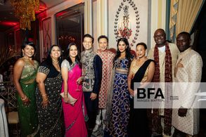 Paramount + team, Aasif Mandvi, Sohina Sidhu