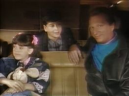 Jeffrey Jones, Jaclyn Bernstein, and Chance Quinn in The People Next Door (1989)