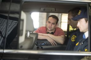 Still of Daniel Ragussis, Daniel Radcliffe and David Meadows in Imperium