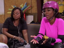 Kenya Moore and Phaedra Parks in The Real Housewives of Atlanta (2008)
