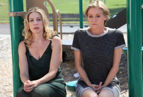 Karen Sillas and Yvonne Jung in Stuff (2015)