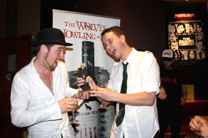 Holding the Independent Spirit Award won at 