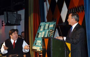 Kevin Meaney and Bob Saget