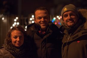 Neal Dodson, Susan Leber, and Brian Shoaf in Aardvark (2017)