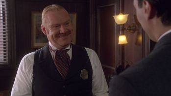 Thomas Craig and Brock Morgan in Murdoch Mysteries (2008)