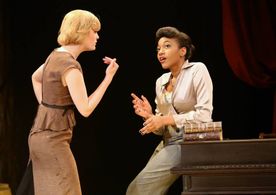 On the set of 'Dream Girl' at Silverman Studios