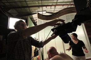 Teresa Huang, Chris Radomski, and Brian Buckley Smith in Untouchable (2011)