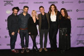 Zoe Wittock with John NEIN, her producers, and Gregory CHAMBET from WTFilms