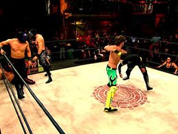 Matt Capiccioni and Angelico in Lucha Underground (2014)