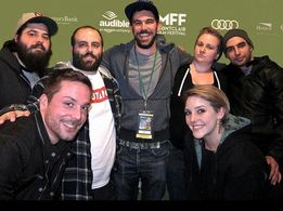 Producer team at the screening of 