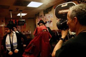 On the set of Poultrygeist: Night of the Chicken Dead